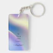 Porte-clés esthétique holographique (Dos)