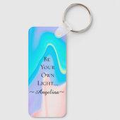 Porte-clés Esthétique holographique (Verso)