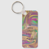 Porte-clés Esthétique holographique (Recto)