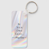 Porte-clés Esthétique holographique (Verso)