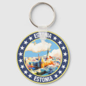 Porte-clés Estonie (Verso)