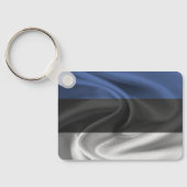 Porte-clés Estonie Porte - clé du drapeau (Verso)