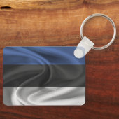 Porte-clés Estonie Porte - clé du drapeau (Recto)