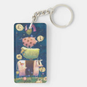 Porte-clés Et à cette ferme (Dos)