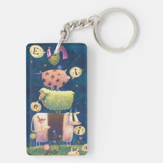 Porte-clés Et à cette ferme (Dos)