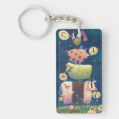 Porte-clés Et à cette ferme (Devant)