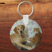 Porte-clés et chat (Recto)