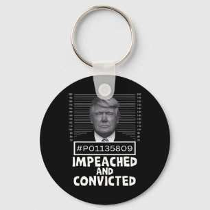 Porte-clés Et Condamné Felon 45 Drôle Mugshot Anti Trump