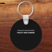 Porte-clés Et le changement (Recto)
