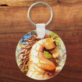 Porte-clés étalon mustang (Recto)