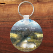 Porte-clés Etanche d'automne peinture aquarelle (Recto)