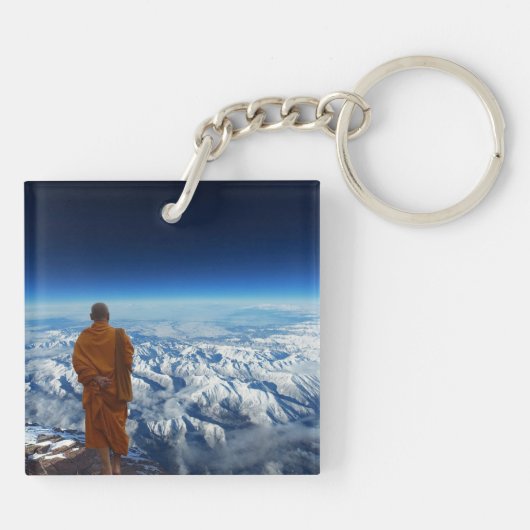 Porte-clés Étape dans la nature (Dos)