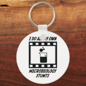 Porte-clés Étapes de microbiologie (Recto)