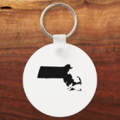 Porte-clés État américain du Massachusetts (Recto)