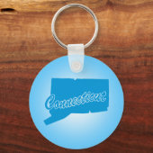 Porte-clés État Connecticut (Recto)