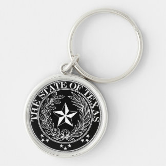 Porte-clés État de prime de noir de porte - clé du Texas