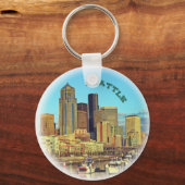 Porte-clés État de Seattle, Washington (Recto)