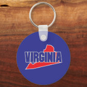 Porte-clés État de Virginie (Recto)