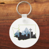 Porte-clés État de Washington (Recto)