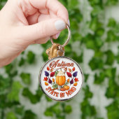 Porte-clés État D'Esprit D'Automne (Main)