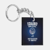 Porte-clés État d'Idaho Gem (Devant gauche)
