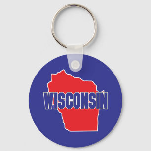 Porte-clés État du Wisconsin