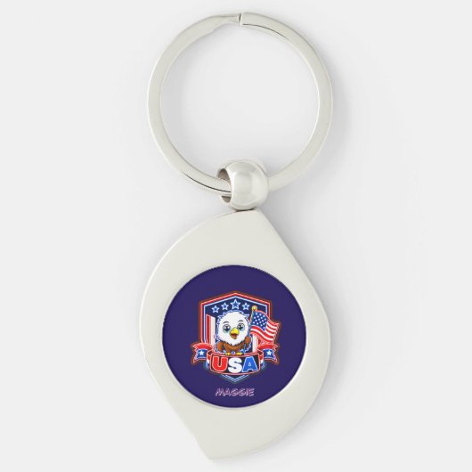 Porte-clés États-Unis (Devant)