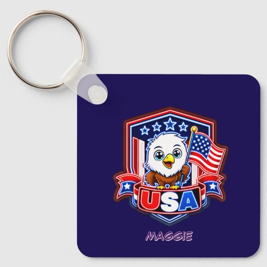 Porte-clés États-Unis (Recto)