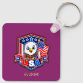 Porte-clés États-Unis (Dos)