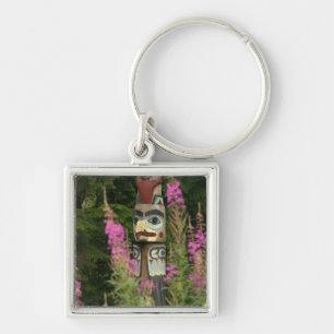 Porte-clés États-Unis, Alaska, Ketchikan, Totem Bight State