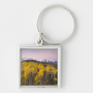 Porte-clés États-Unis, Colorado, Montagnes Rocheuses. Aube d