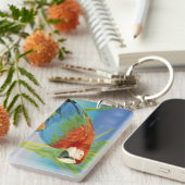 Porte-clés États-Unis, Hawaï. Perroquet (Devant droit)