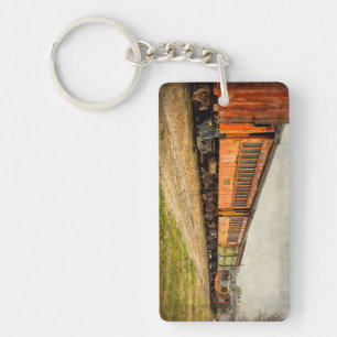 Porte-clés États-Unis, Indiana. Le Musée du chemin de fer Nor
