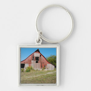 Porte-clés États-Unis, Kansas, Vieille grange rouge