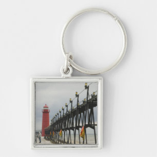 Porte-clés États-Unis, Michigan, rive du lac Michigan, Grand