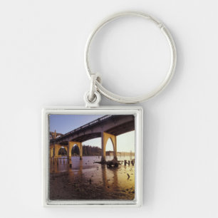 Porte-clés États-Unis, Oregon, Florence. Pont de Siuslaw et