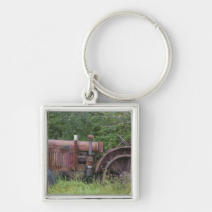 Porte-clés États-Unis, Vermont, MANCHESTER : Tracteur agricol