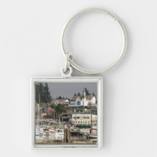 Porte-clés États-Unis, Wa, péninsule de Kitsap. Ville pittore
