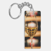 Porte-clés États-Unis, Washington, Walla Walla.Verre de vin (Devant gauche)