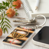 Porte-clés États-Unis, Washington, Walla Walla.Verre de vin (Devant droit)