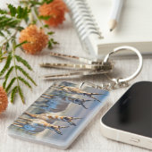 Porte-clés Etats-Unis, Wyoming, quatre dollars d'antilope Pro (Devant droit)