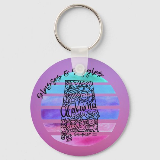 Porte-clés Été 2021 Porte - clé Bama (Recto)