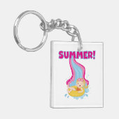 Porte-clés Été blond de fille (Devant gauche)