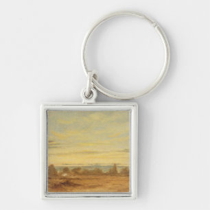 Porte-clés Été de John Constable - paysage de soirée (hu
