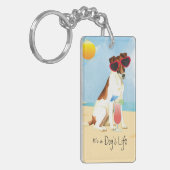Porte-clés Été Feu Fox Terrier (Devant gauche)