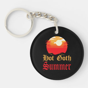 Porte-clés été gothique chaud