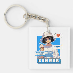 Porte-clés Été Scoop Bliss