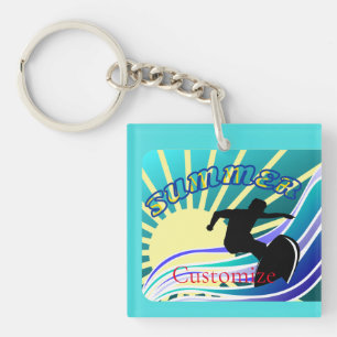 Porte-clés Été Surf Fun Thunder_Cove