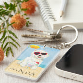 Porte-clés Été Westie (Devant droit)