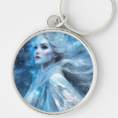 Porte-clés Ethereal Frozen Neige Queen Imaginaire Art (Devant)
